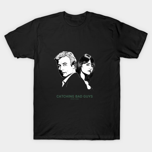 Catching Bad Guys Since 2008 T-Shirt by ibeenthere